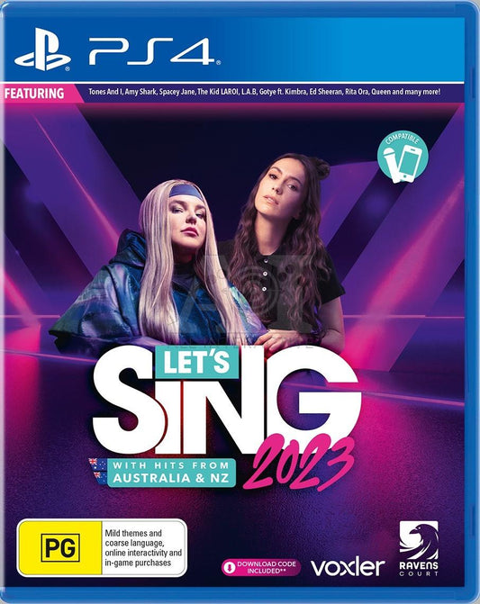 PS4 LETS SING 2023