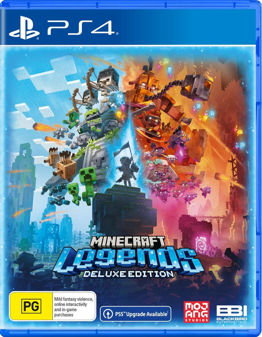 PS4 MINECRAFT LEGENDS DELUXE EDITION