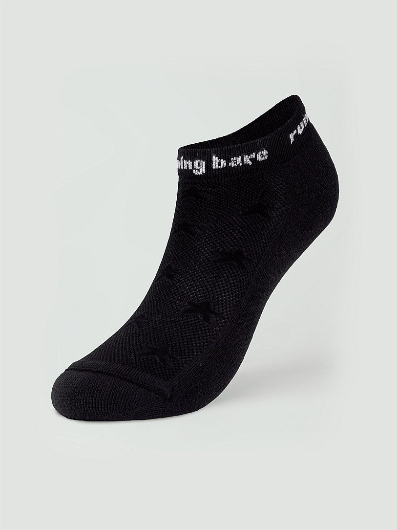 RUNNING BARE BARE ESSENTIALS MICROFIBRE SOCK BLACK