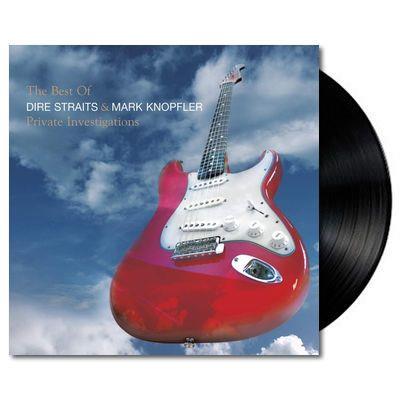 DIRE STRAITS & MARK KNOPFLER PRIVATE INVESTIGATIONS THE BEST OF LP