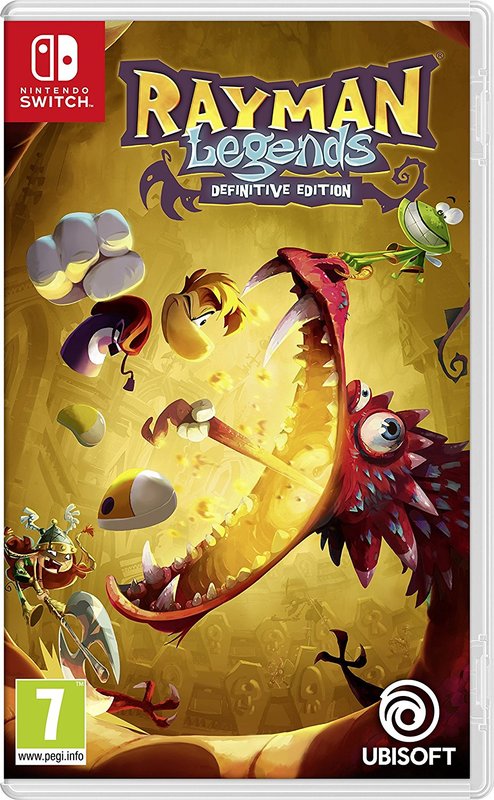 NINTENDO SWITCH RAYMAN LEGENDS DEFINITIVE EDITION DOWNLOAD CODE