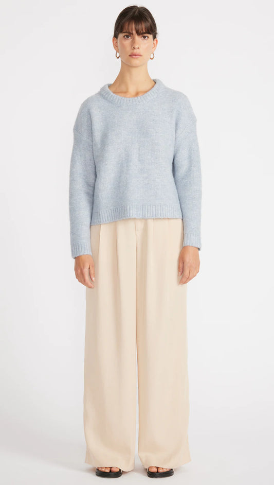 STAPLE THE LABEL MIKA JUMPER BLUE MARLE