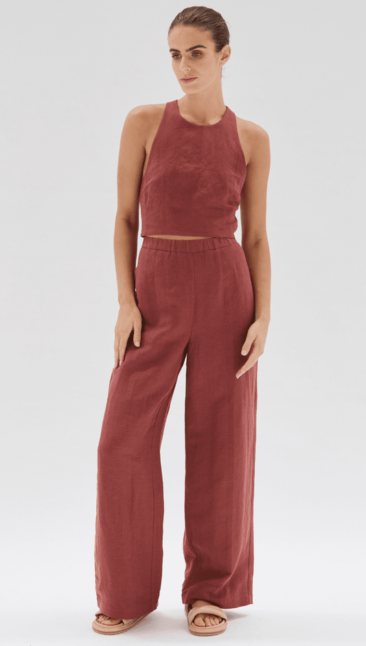 STAPLE THE LABEL SIENNA WIDE LEG PANTS