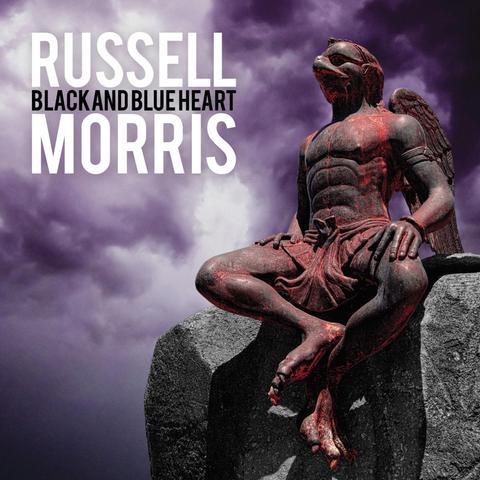 RUSSELL MORRIS BLACK AND BLUE HEART LP