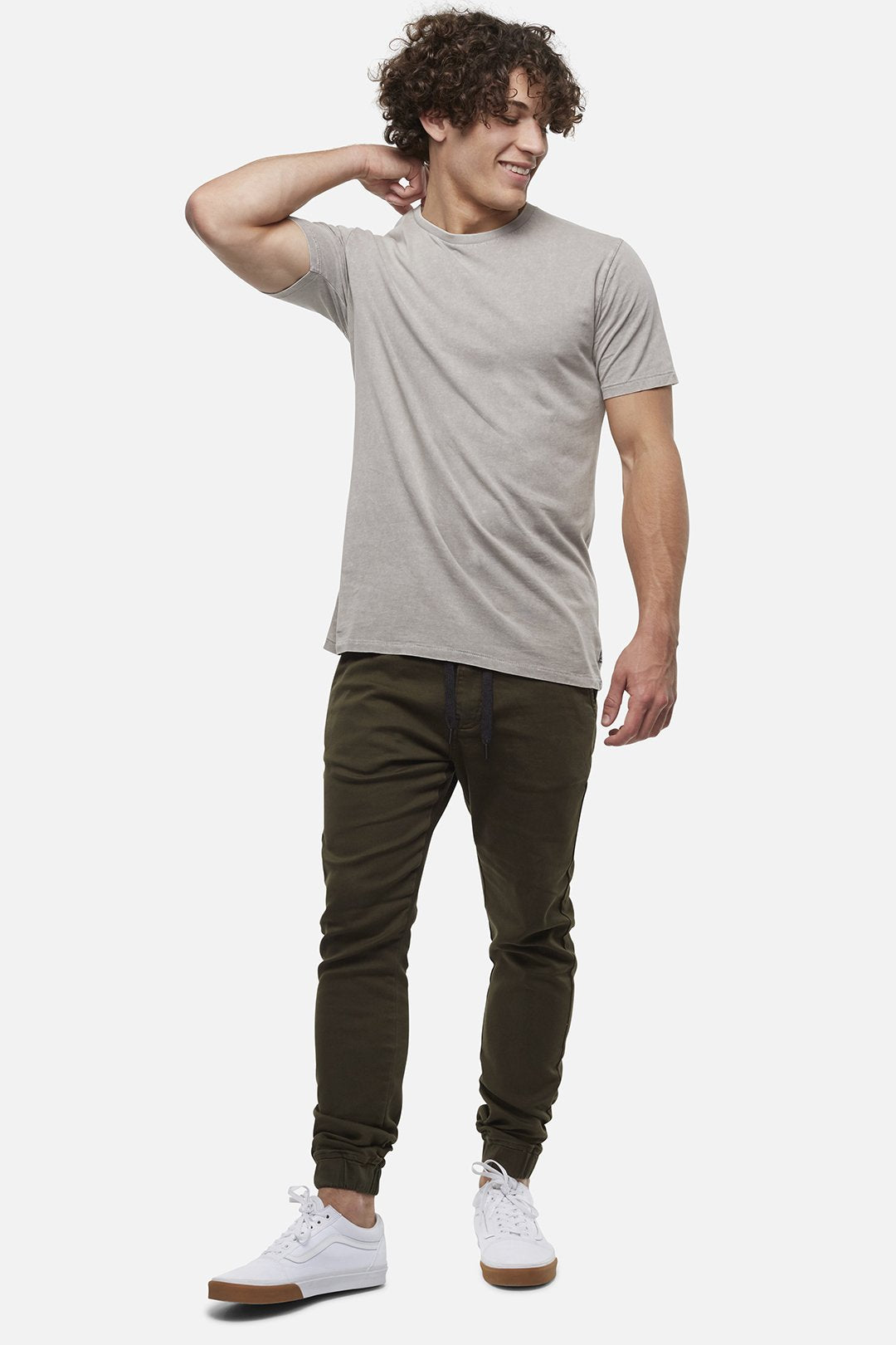 INDUSTRIE THE DRIFTER CHINO PANT ARMY GREEN