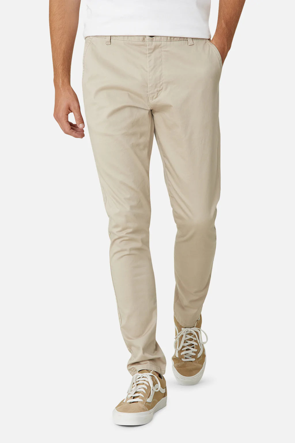 INDUSTRIE THE REGULAR CUBA CHINO PANT STONE