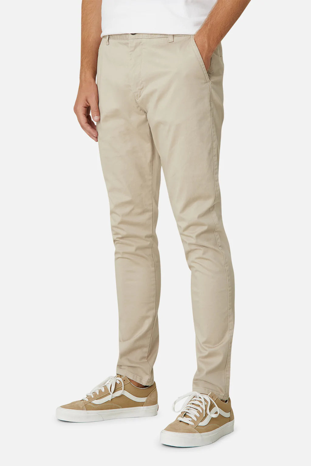 INDUSTRIE THE REGULAR CUBA CHINO PANT STONE