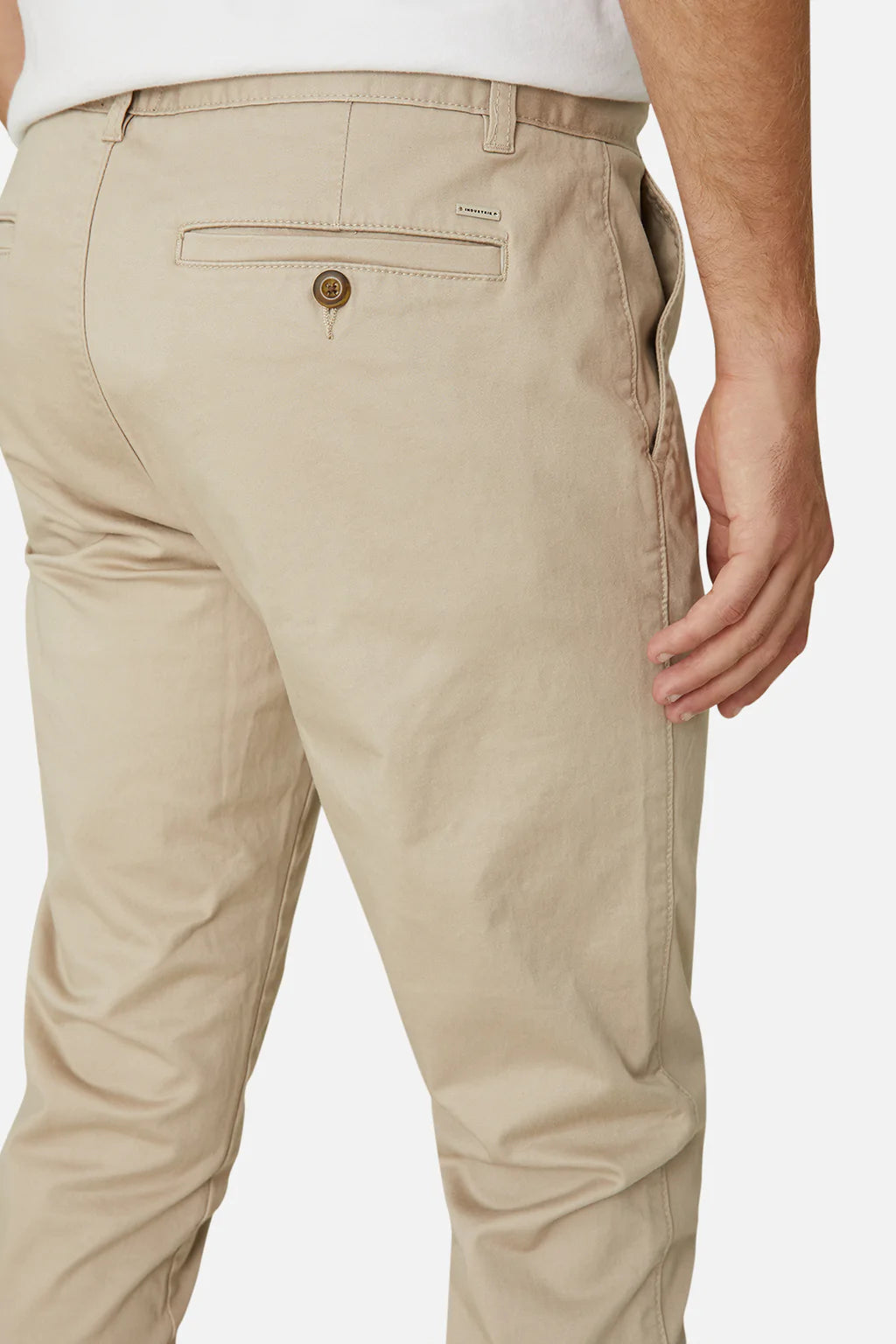 INDUSTRIE THE REGULAR CUBA CHINO PANT STONE