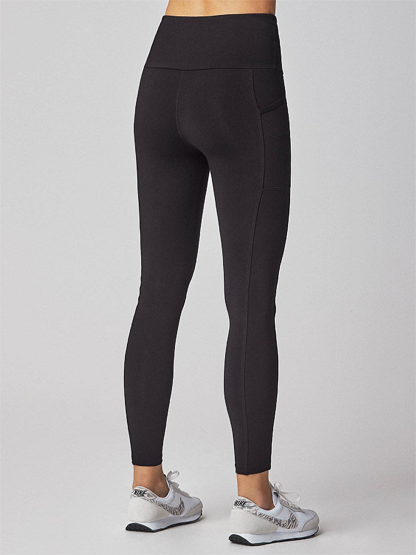 RUNNING BARE POWER MOVES POCKET LEGGINGS BLACK 28