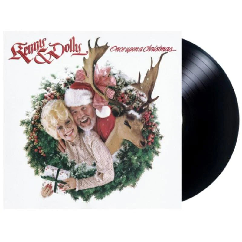 DOLLY PARTON & KENNY ROGERS ONCE UPON A CHRISTMAS LP