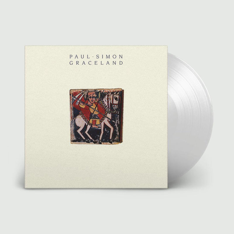 PAUL SIMON GRACELAND EX-US CLEAR VINYL LP