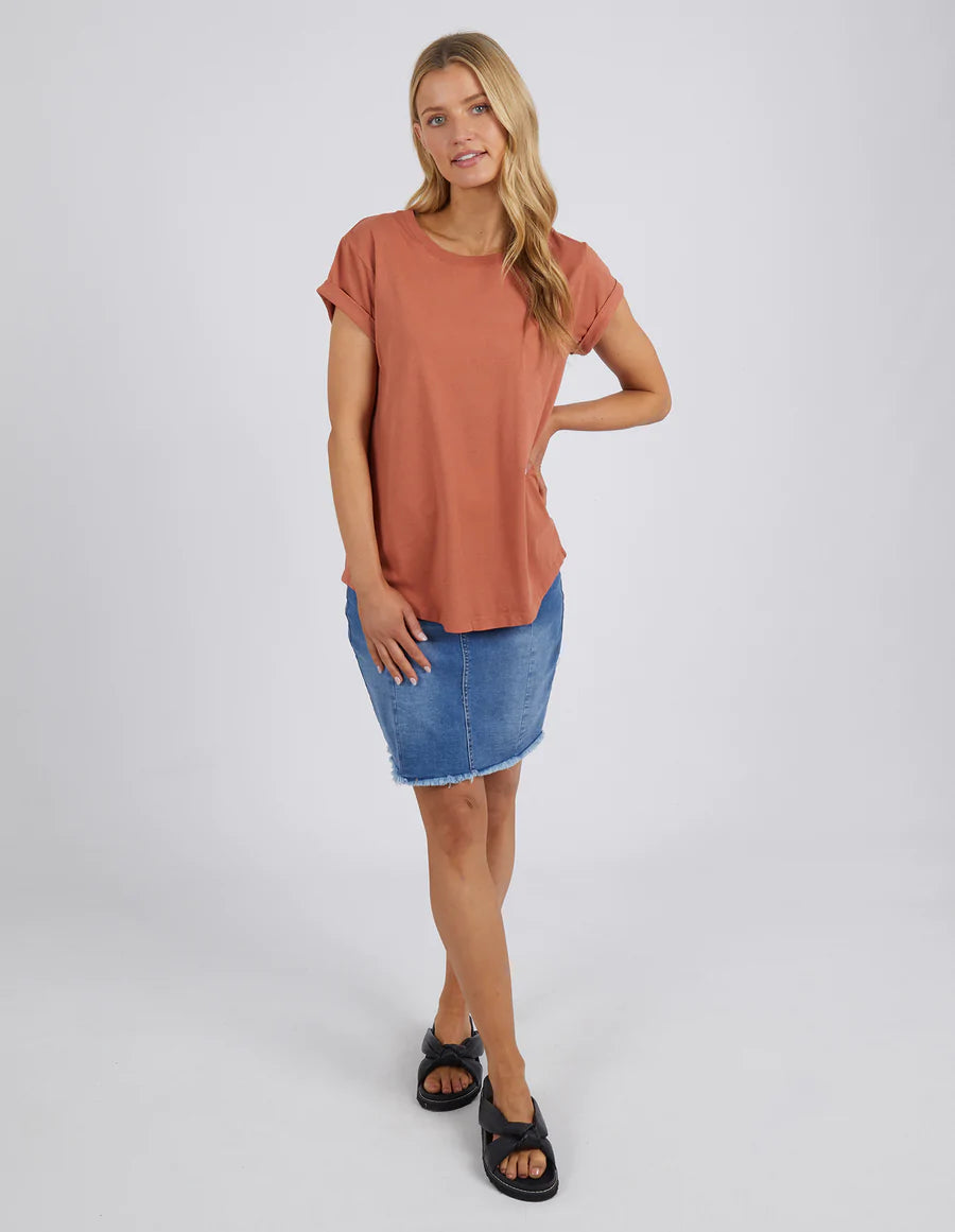FOXWOOD MANLY TEE RUST