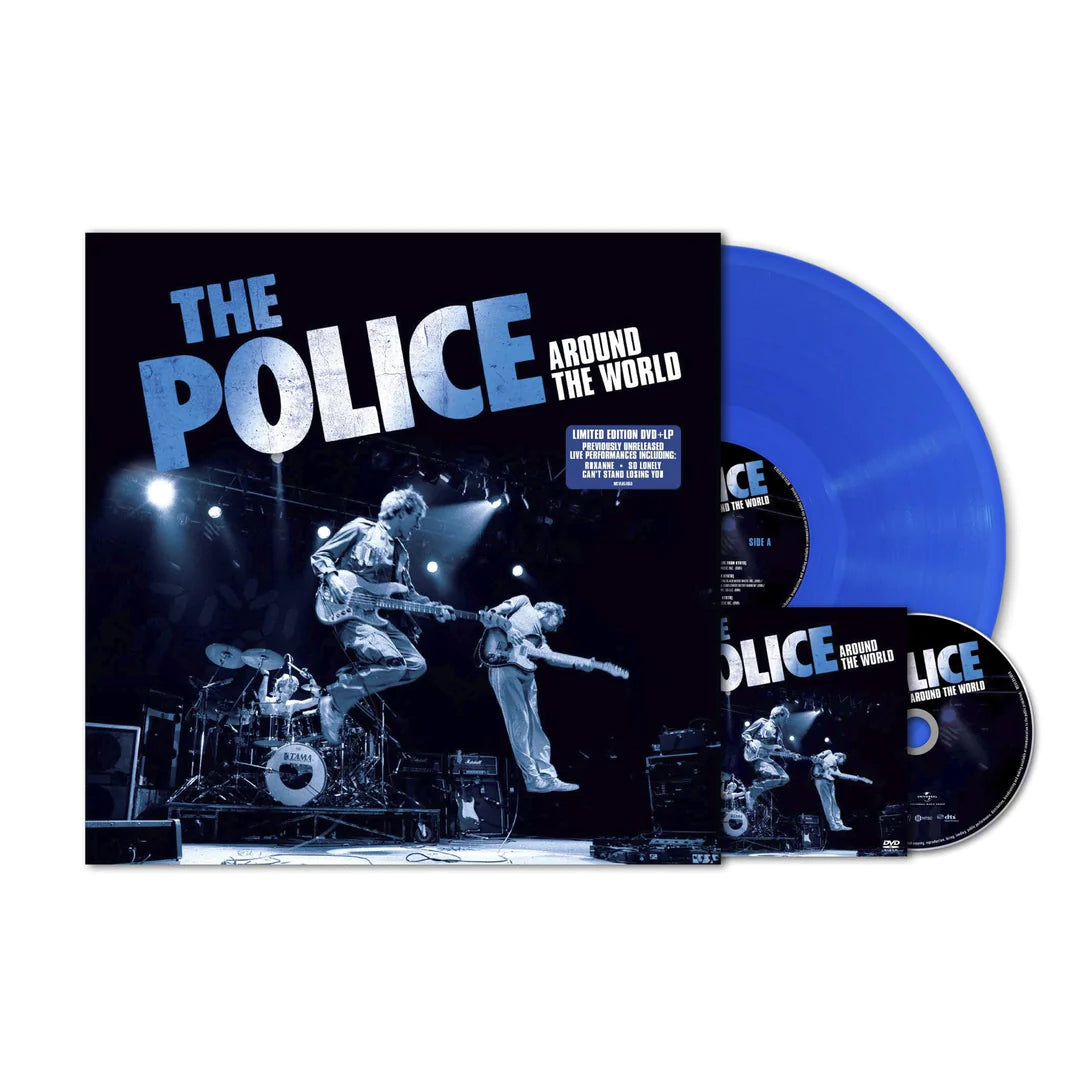 THE POLICE AROUND THE WORLD LP/DVD