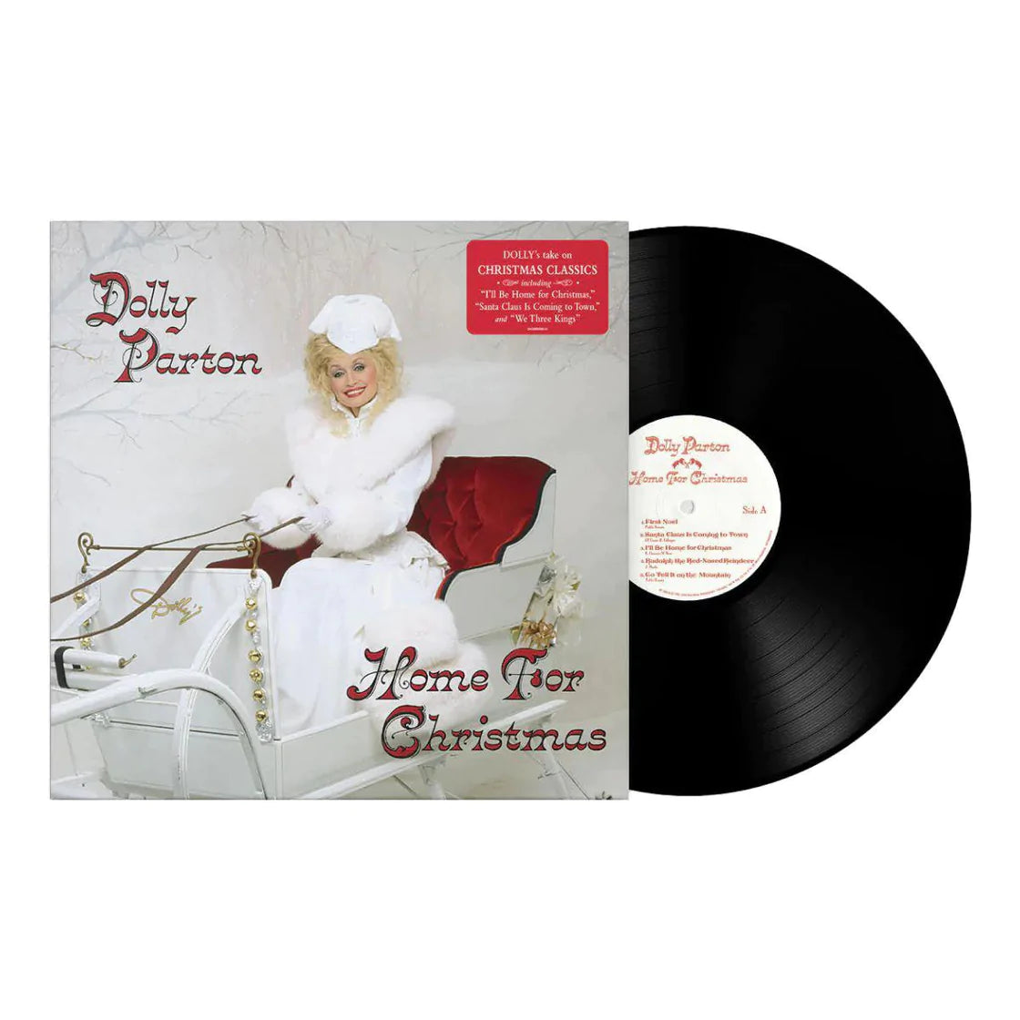DOLLY PARTON HOME FOR CHRISTMAS LP