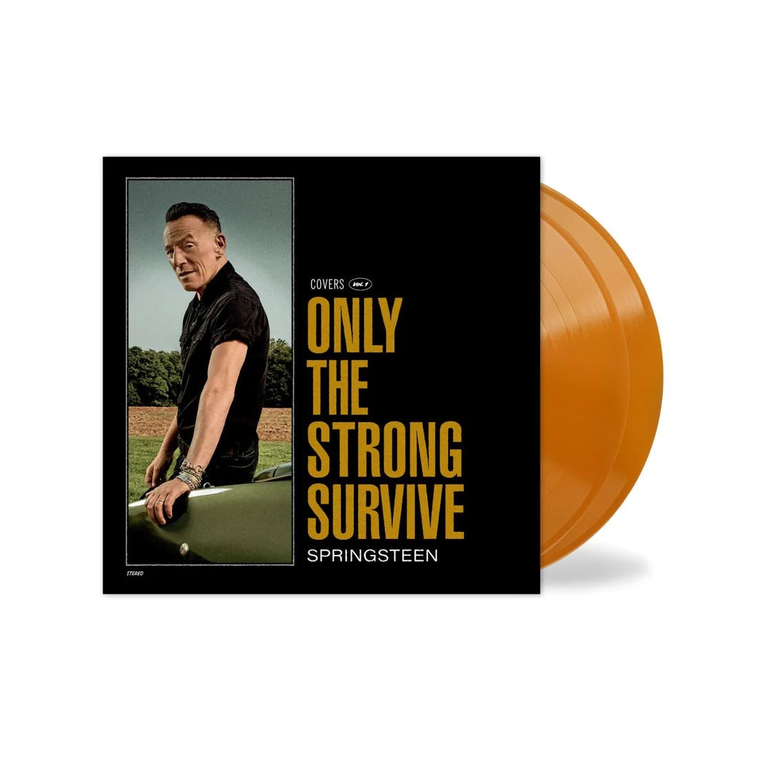 BRUCE SPRINGSTEEN ONLY THE STRONG SURVIVE ORANGE LP