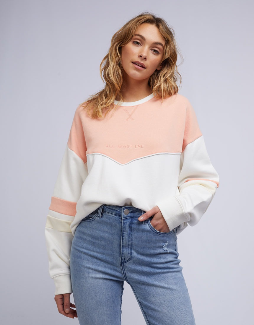 ALL ABOUT EVE PARKER CREW MULTICOLOURED