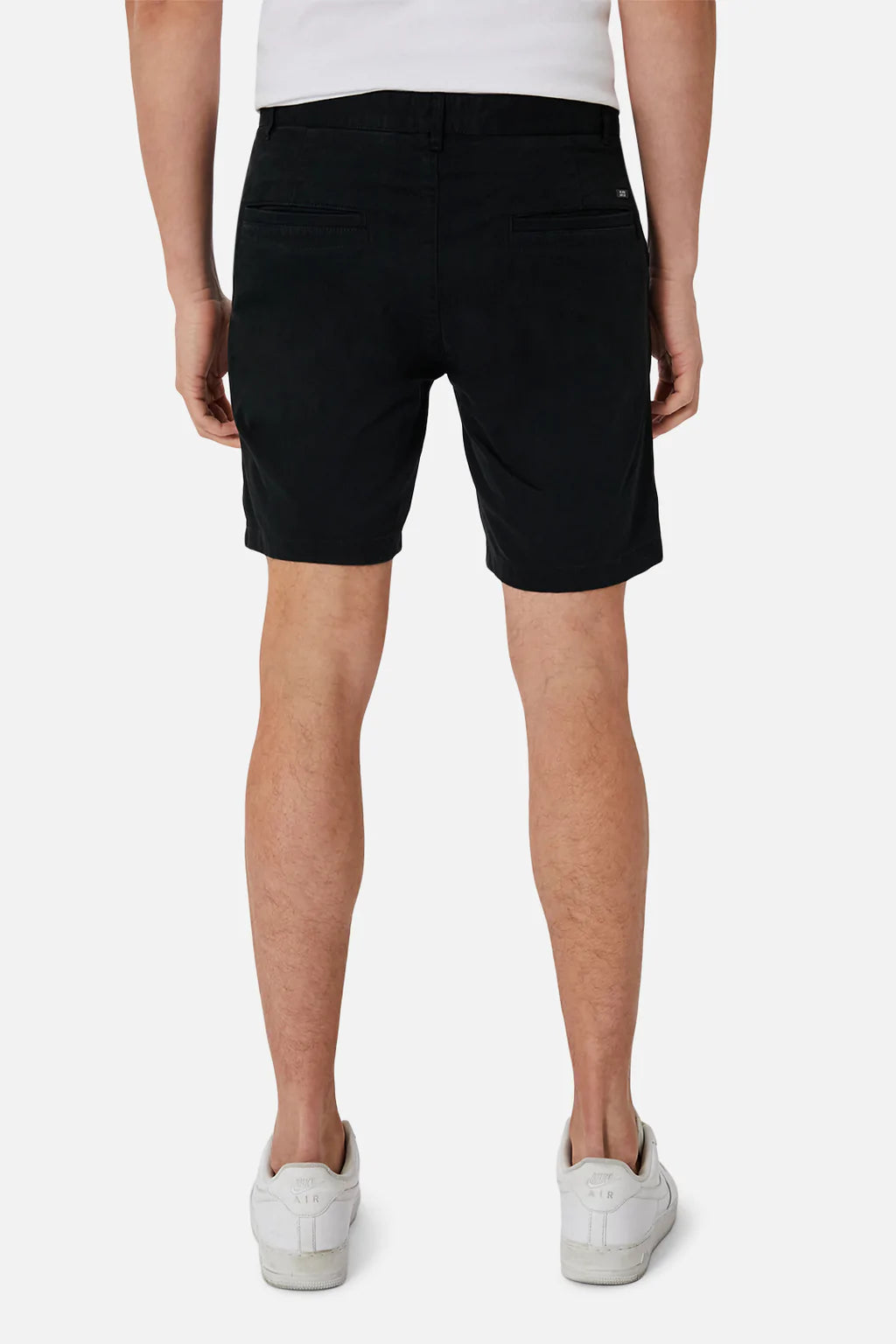 INDUSTRIE THE NEW WASHED CUBA SHORT SOLID BLACK