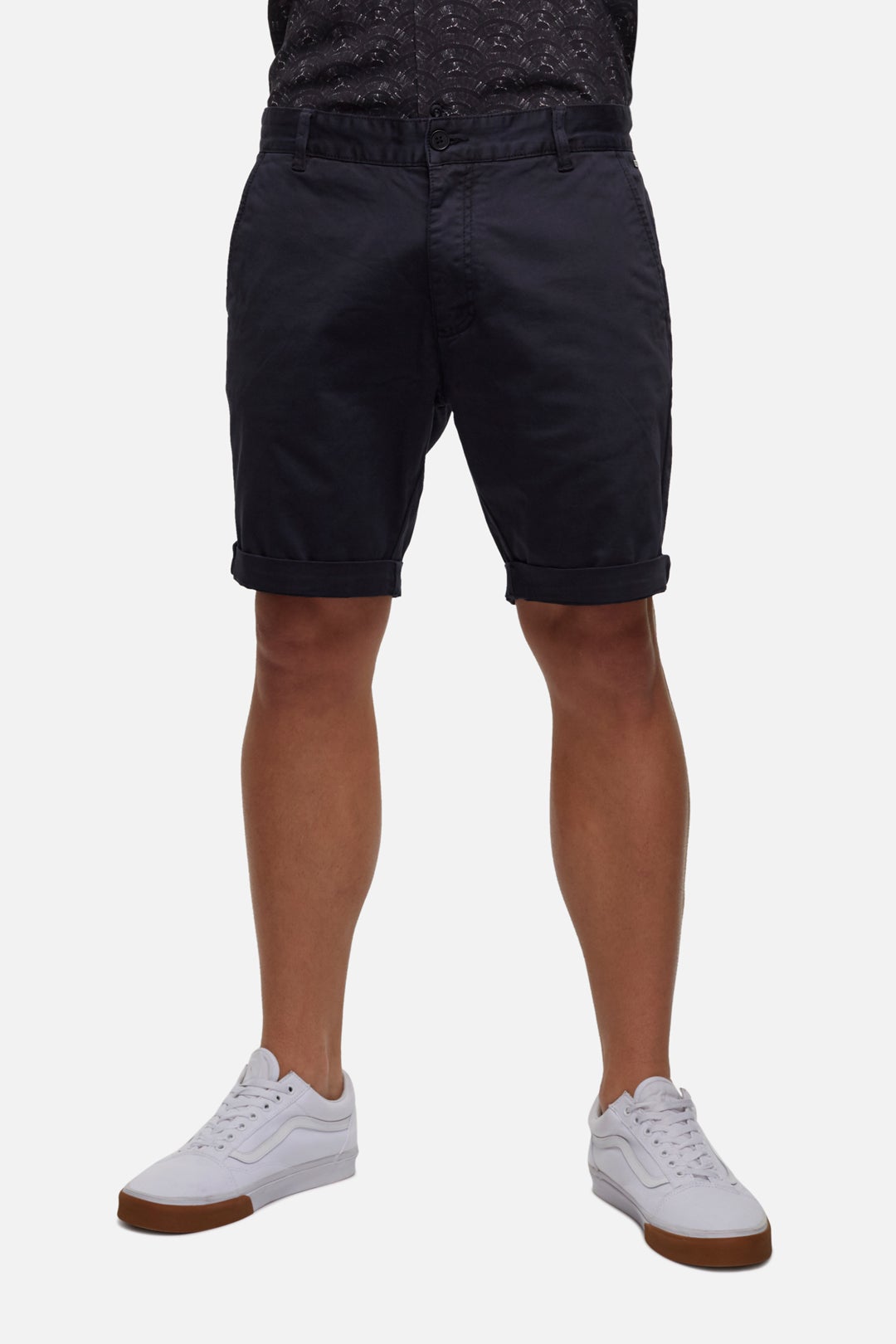 INDUSTRIE THE NEW WASHED CUBA SHORT ANTIQUE NAVY