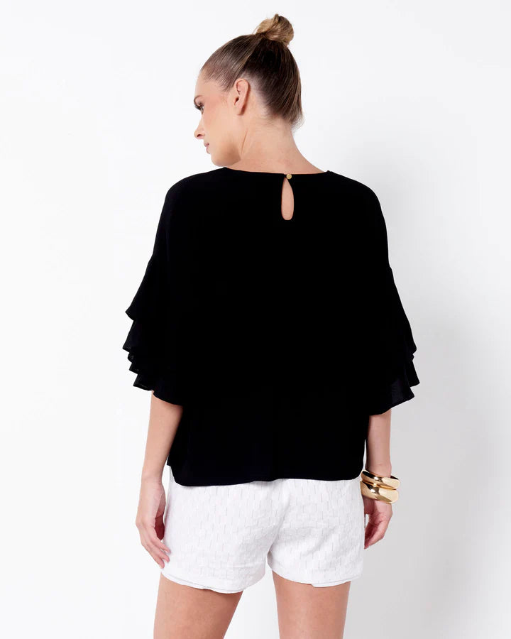 FATE+BECKER END OF TIME TOP BLACK