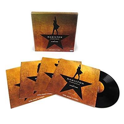 HAMILTON AN AMERICAN MUSICAL 4 LP