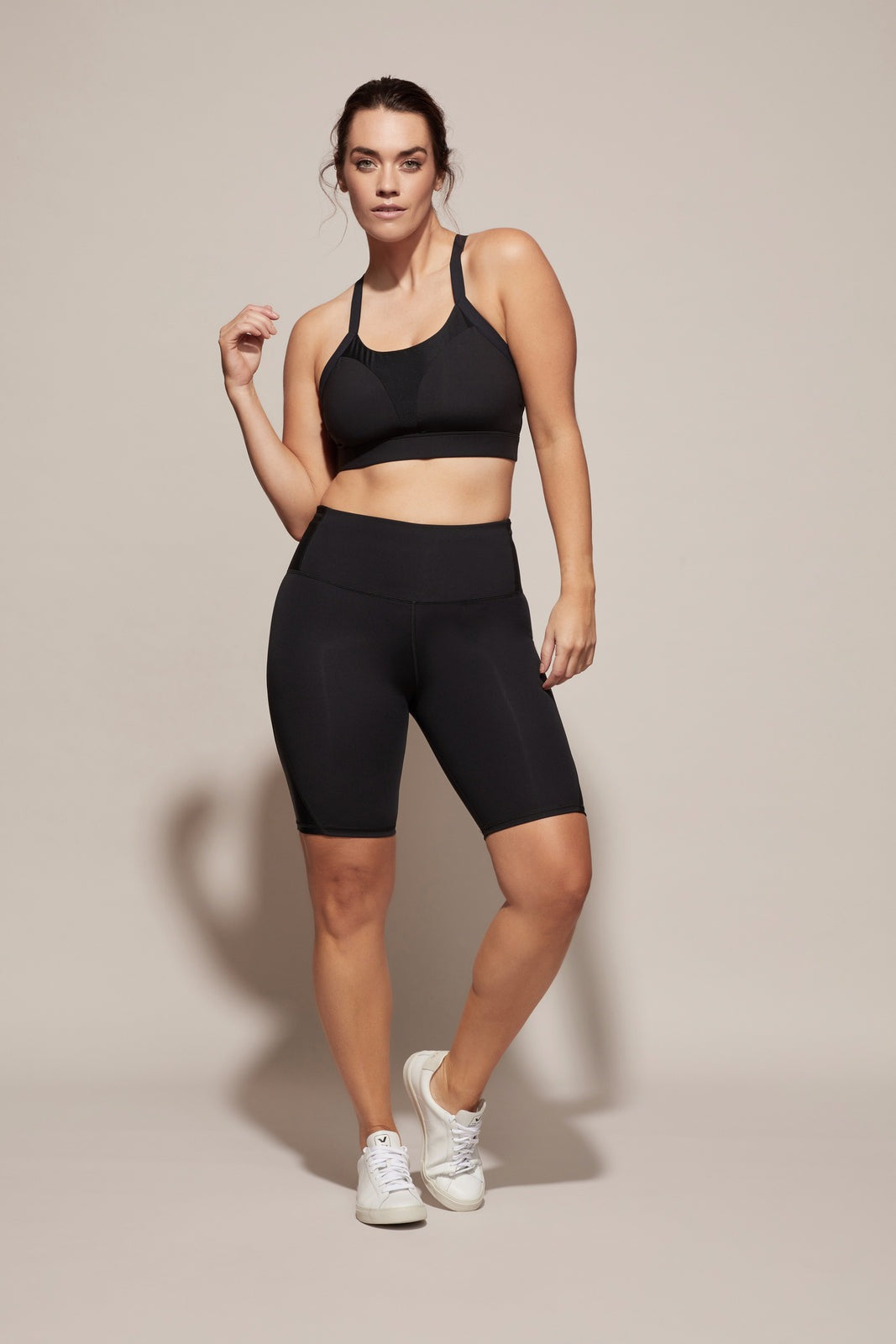 D+K ACTIVE DELILAH BIKE PANT BLACK