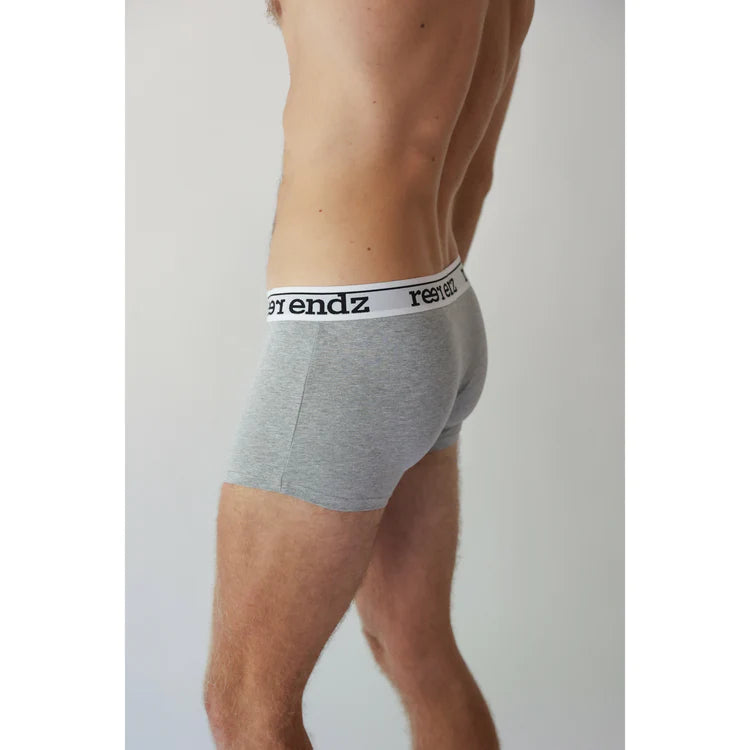 REER ENDZ ORGANIC COTTON MENS TRUNK GREY MARLE