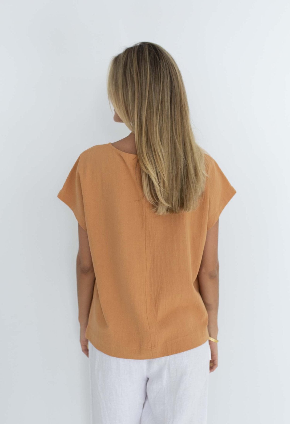 HUMIDITY LEXI COTTON TOP CAMEL