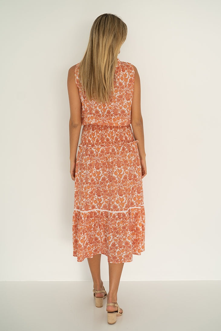 HUMIDITY MYKONOS DRESS SPICE