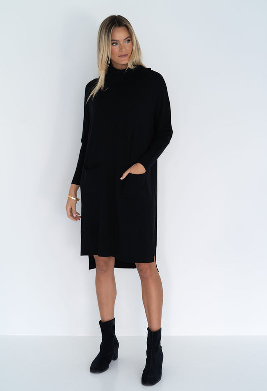 HUMIDITY MYRA DRESS BLACK