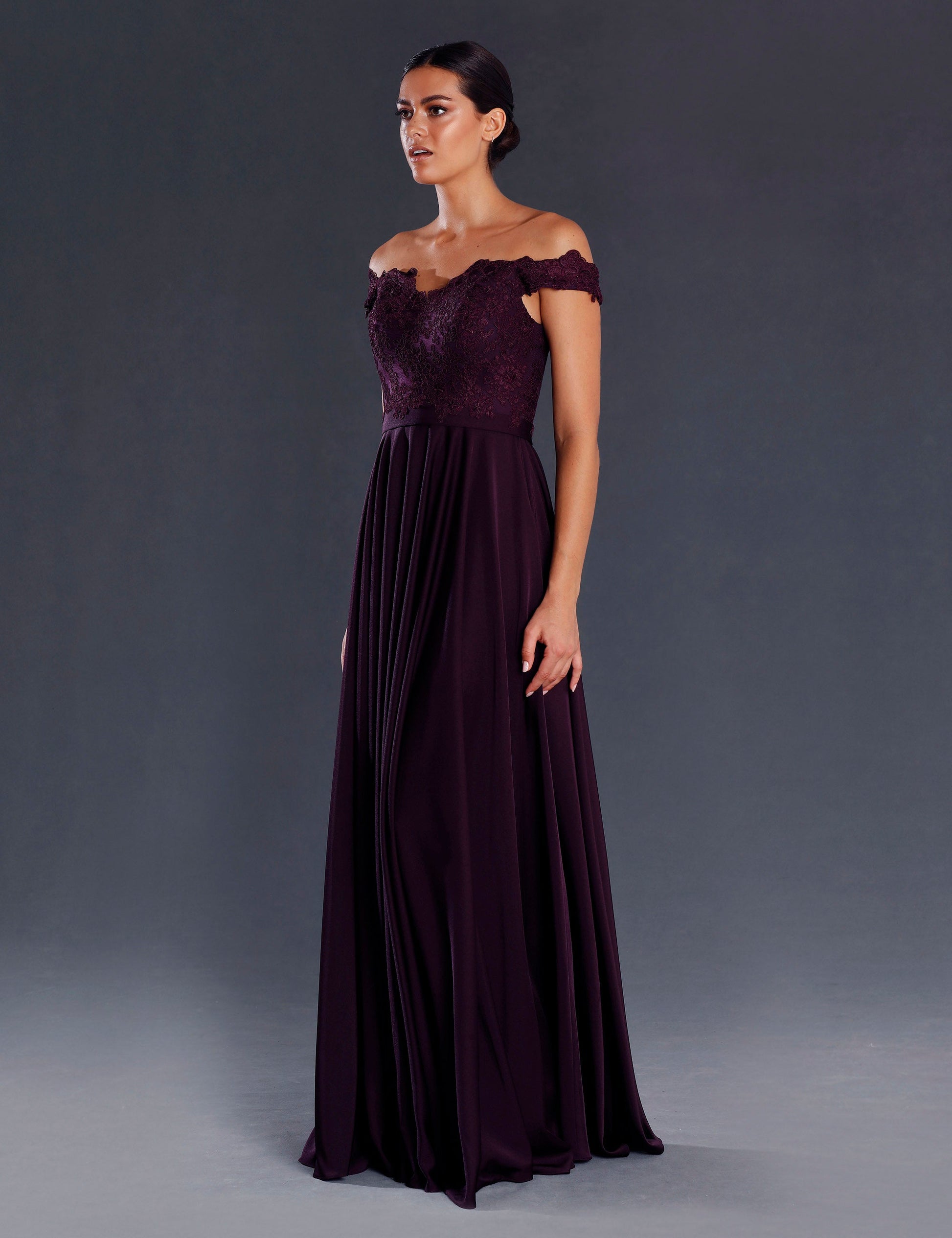 JADORE JX051 DRESS PLUM 12