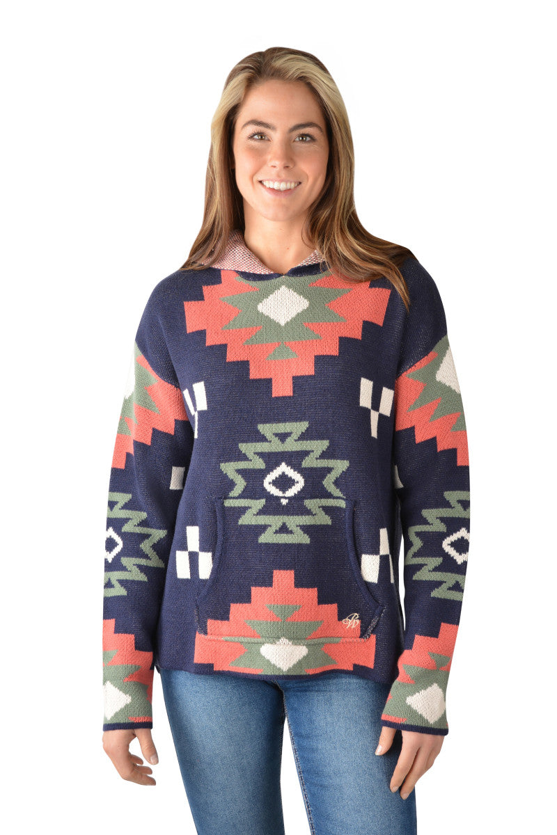 PURE WESTERN WOMENS KHLOE KNITTED PULLOVER