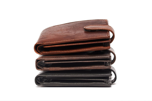 RUGGED HIDE ROB MENS WALLET