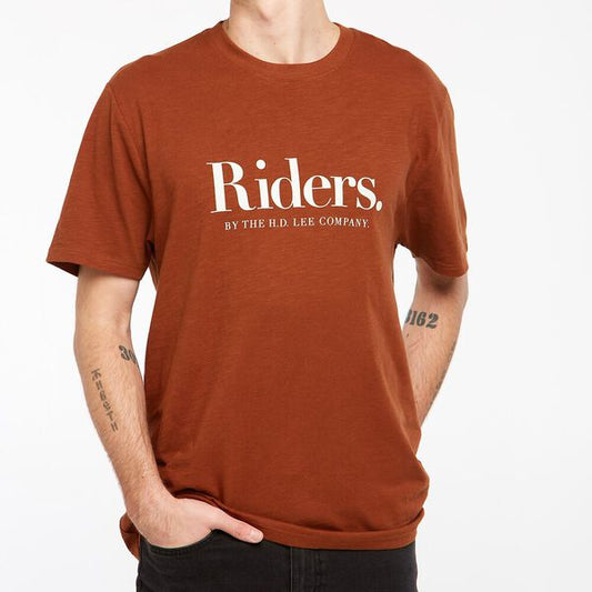 RIDERS RELAXED TEE OLD RUST