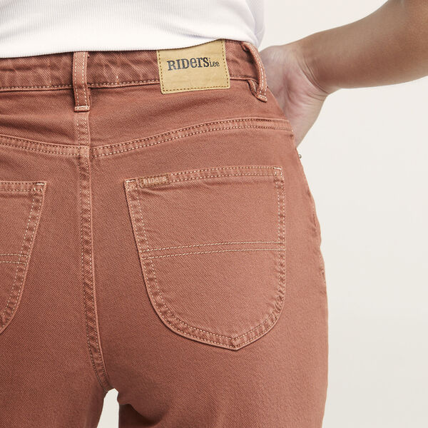 RIDERS HI WIDE LEG BRANDY