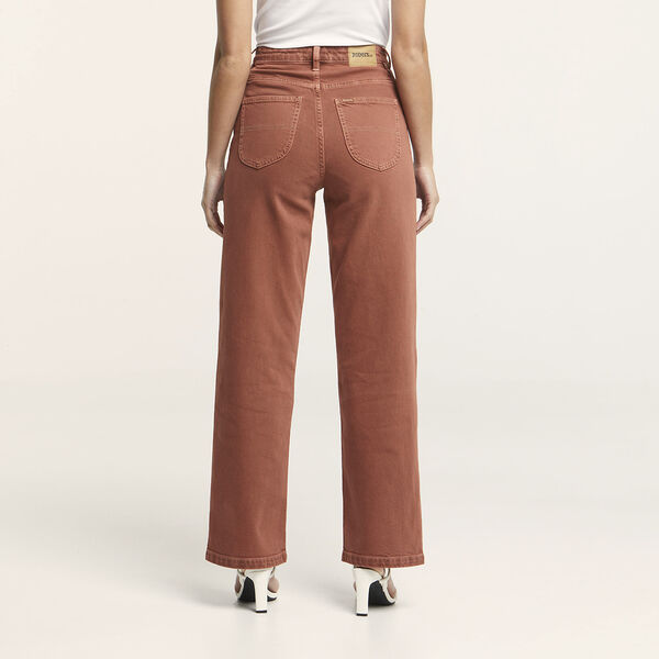 RIDERS HI WIDE LEG BRANDY