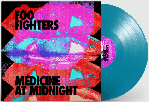 FOO FIGHTERS MEDICINE AT MIDNIGHT BLUE VINYL LP