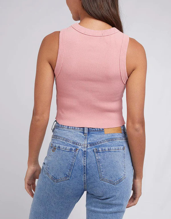 SILENT THEORY FRIDA TANK ROSE