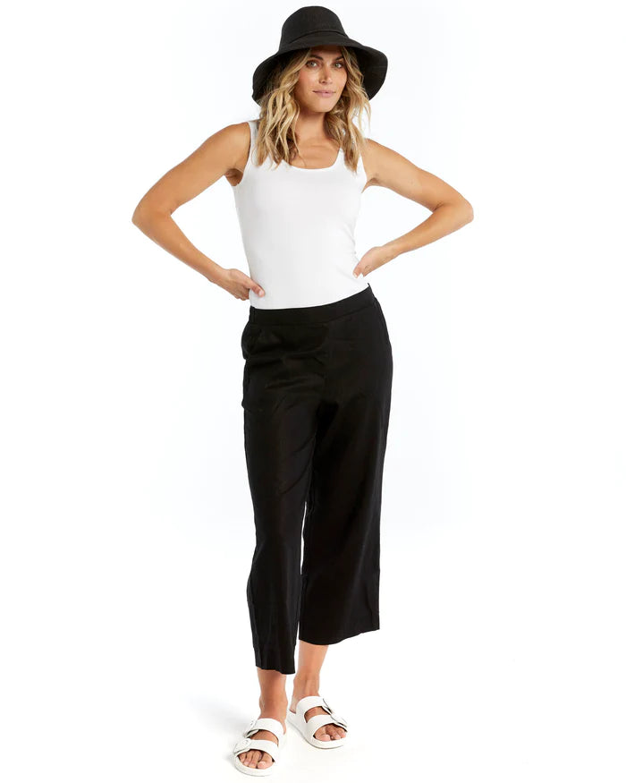 BETTY BASICS PARKER PANT BLACK