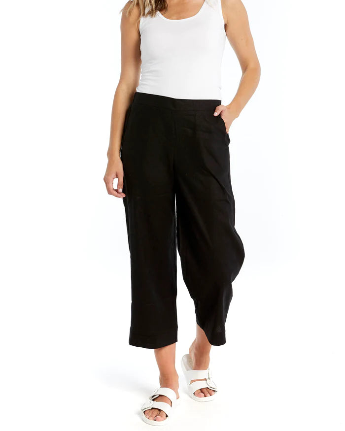 BETTY BASICS PARKER PANT BLACK
