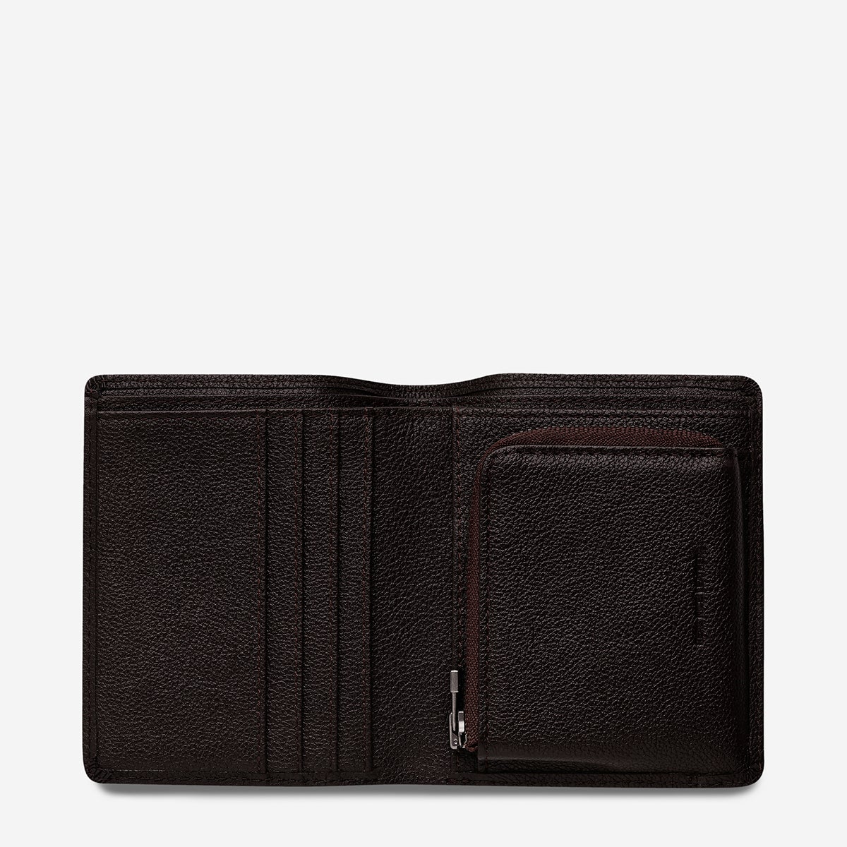 STATUS ANXIETY CLIFFORD MENS WALLET CHOCOLATE