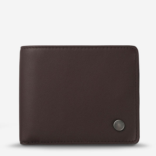 STATUS ANXIETY LEONARD WALLET CHOCOLATE