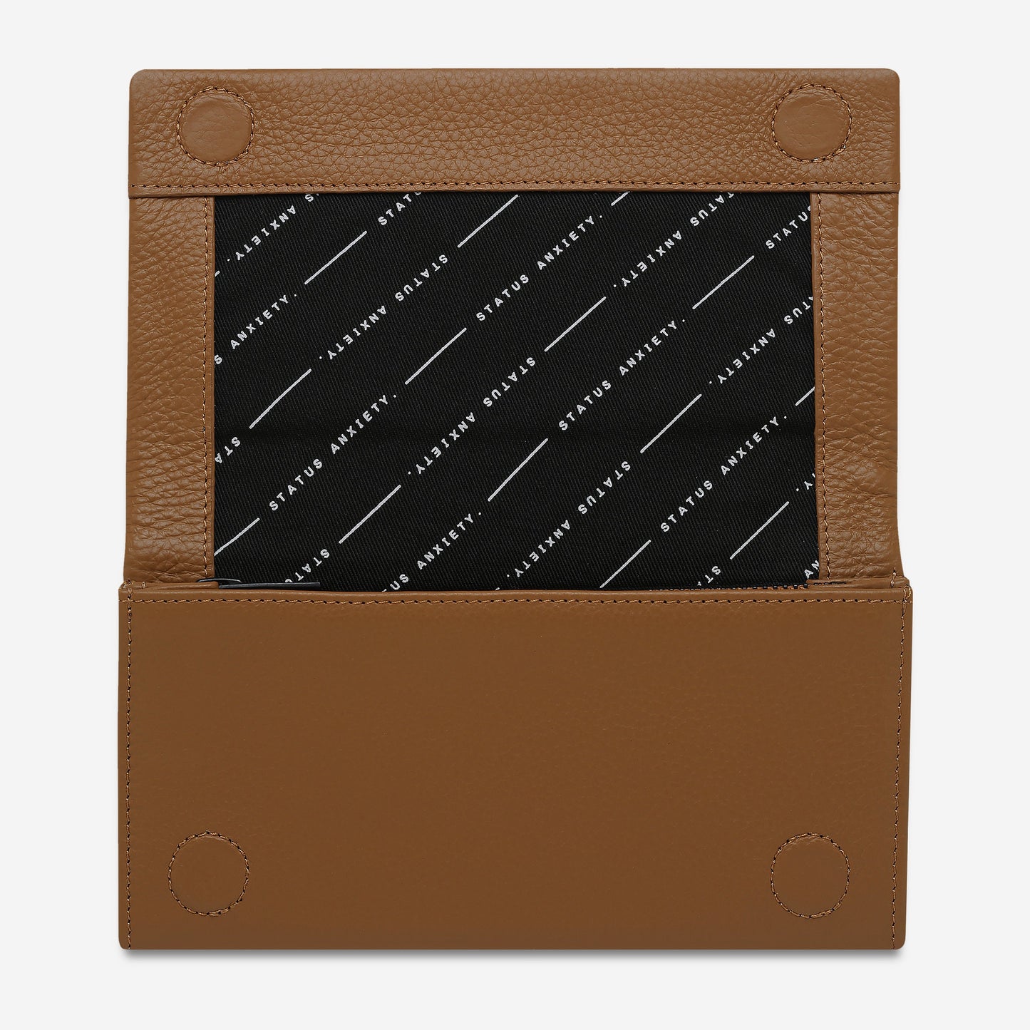 STATUS ANXIETY NEVERMIND WALLET TAN