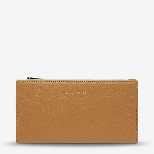 STATUS ANXIETY OLD FLAME WALLET TAN