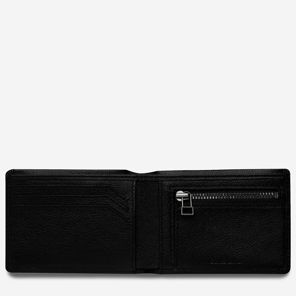 STATUS ANXIETY OTIS MENS WALLET BLACK