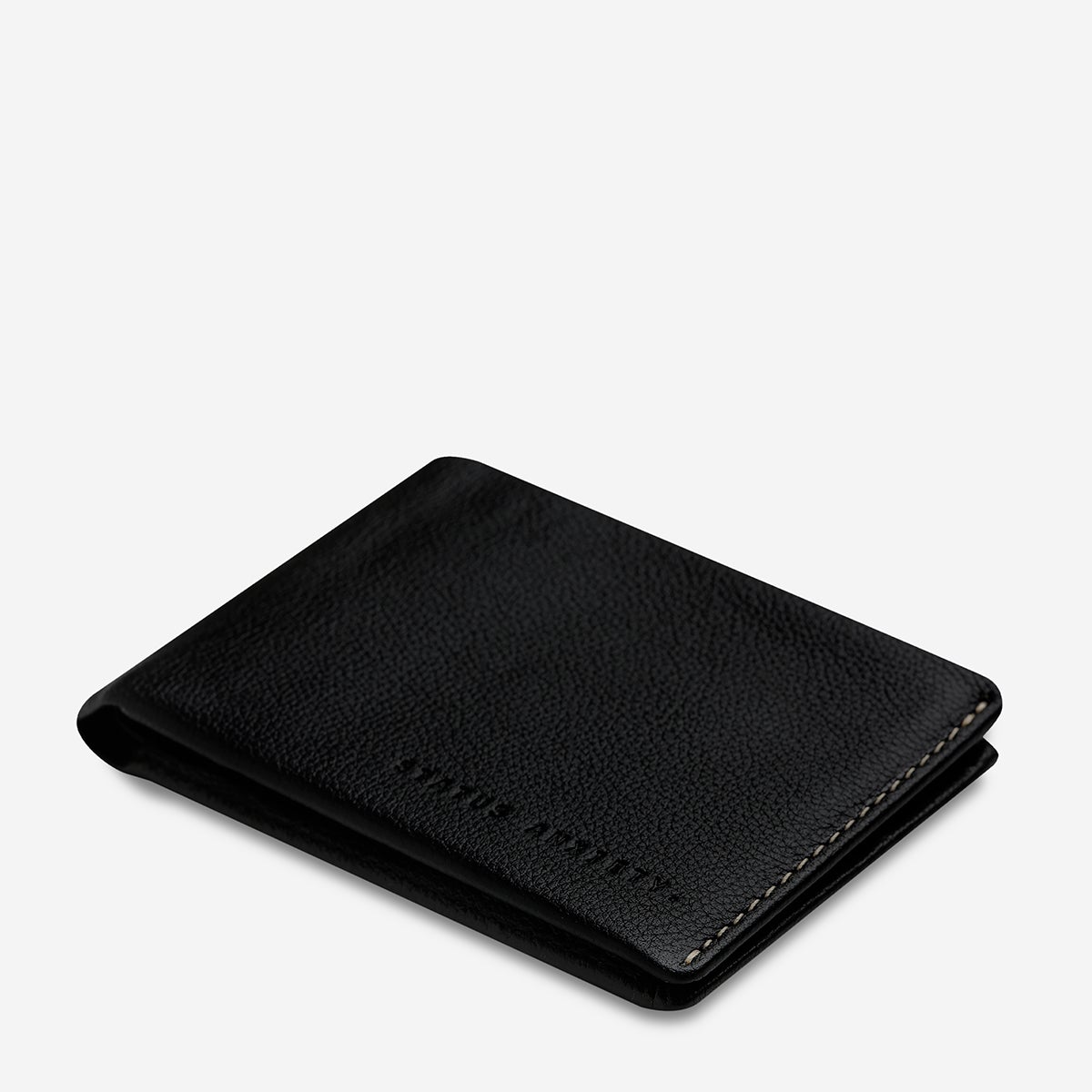 STATUS ANXIETY OTIS MENS WALLET BLACK