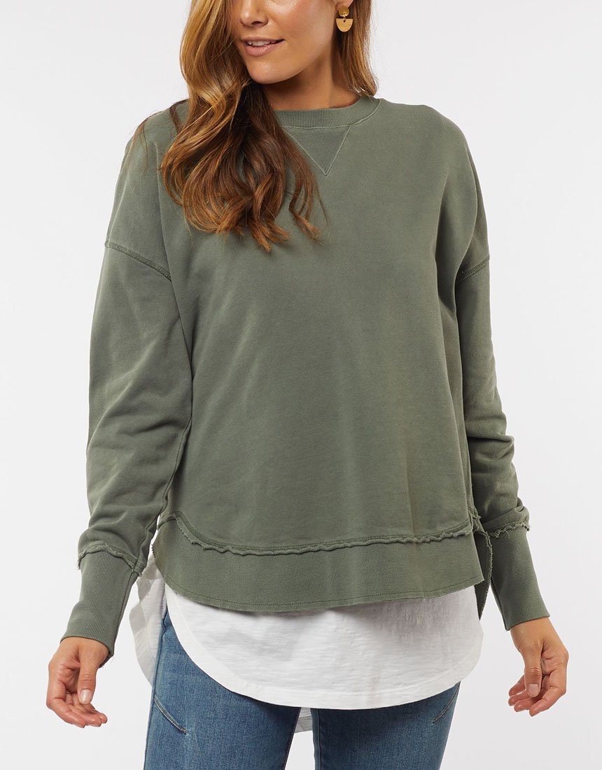 FOXWOOD DELILAH CREW KHAKI