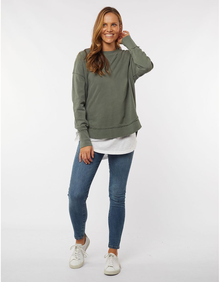 FOXWOOD DELILAH CREW KHAKI