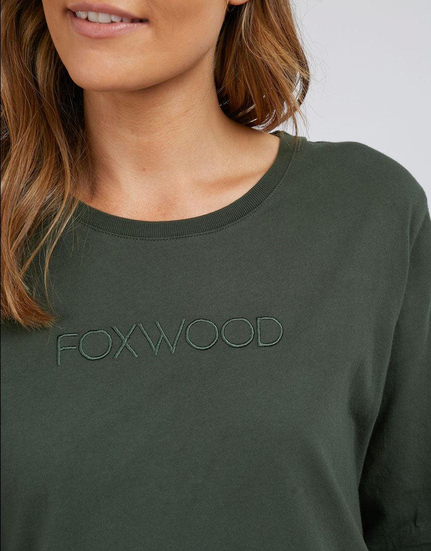 FOXWOOD LONG SLEEVE TEE KHAKI